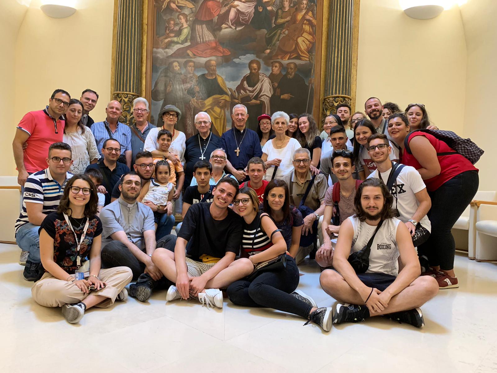 Il pellegrinaggio diocesano dei giovani a Matera