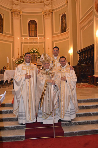 Il 30 giugno in Cattedrale l’Ordinazione presbiterale di Don Domenico Loiacono, don Antonio Nicolaci, don Giuseppe Papalia