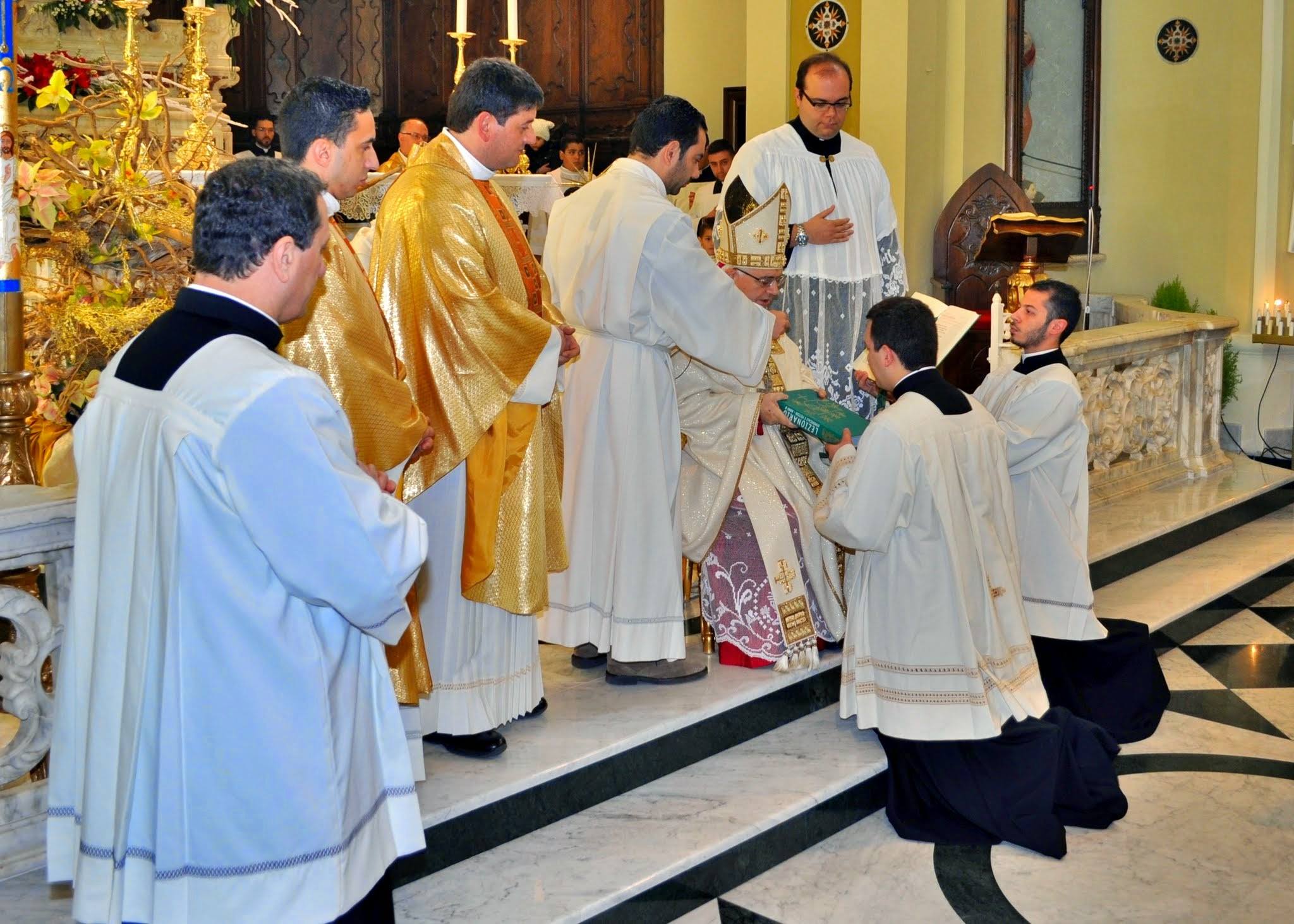 A San Giorgio Morgeto il seminarista Domenico Cacciatore istituito Lettore