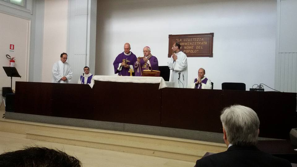 PRECETTO PASQUALE NELL’EX AULA D’ASSISE DEL TRIBUNALE DI PALMI