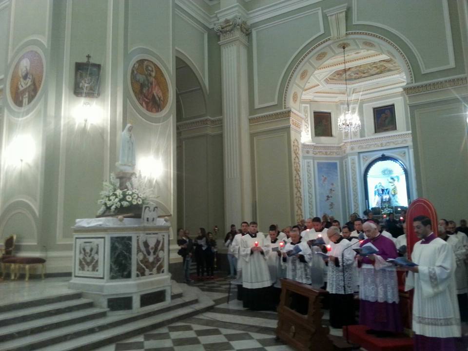 Veglia mariana in Cattedrale nell’anniversario dell’Ordinazione Episcopale di mons. Francesco Milito