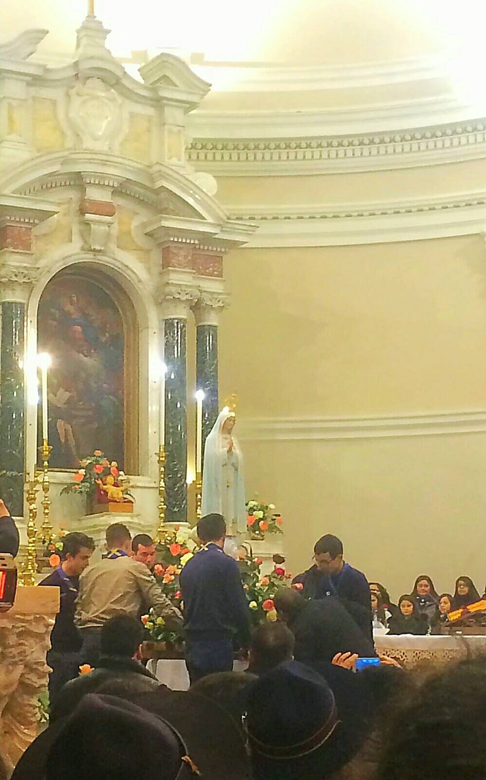 Pellegrinaggio della statue della Madonna di Fatima a Delianuova