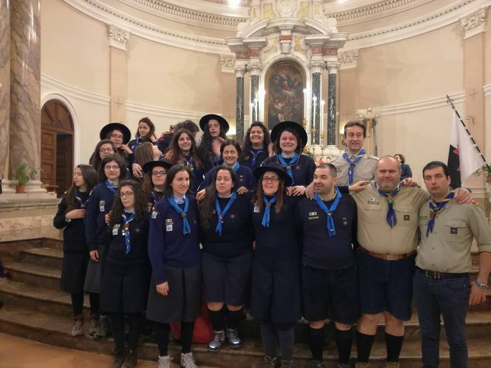 Gli scout di Delianuova festeggiano il Baden-Powell Day insieme al Vescovo Francesco