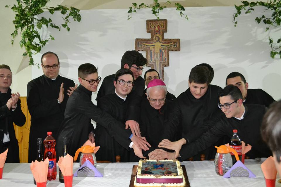 Rito della vestizione in Seminario