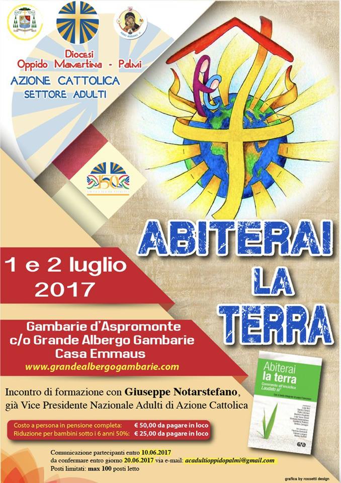 ‘Abiterai la terra’. Evento di formazione per adulti di Azione Cattolica a Gambarie