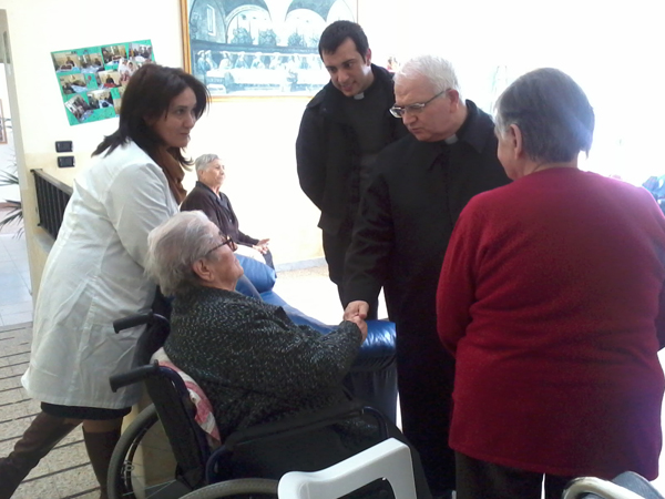 Le visite di S. E. Mons. Francesco Milito alle strutture dell’Ente Morale Germanò
