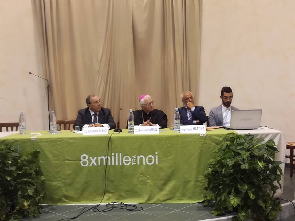 Convegno di inaugurazione della chiesa di ‘San Gaetano Catanoso’ su terreno confiscato ai clan