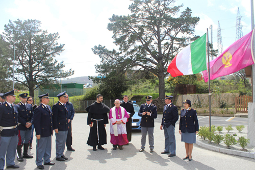 Visita Pastorale del Vescovo alla Sottosezione della Polizia Stradale di Palmi
