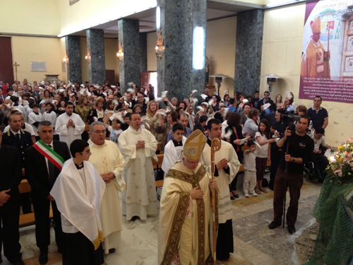 La Reliquia del Beato Giovanni Paolo II per la Chiesa di Varapodio