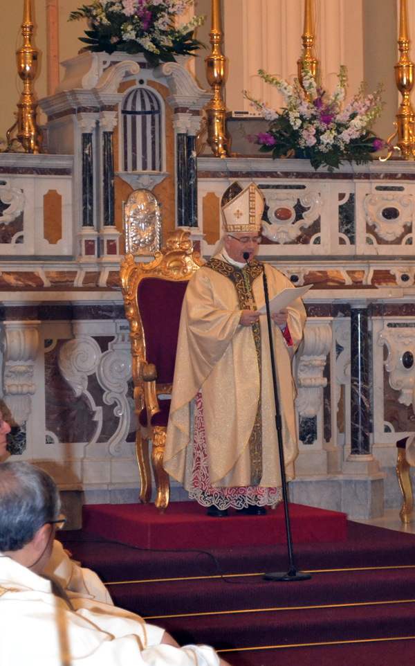 Omelia del Vescovo nella Solennità dell’Annunciazione del Signore