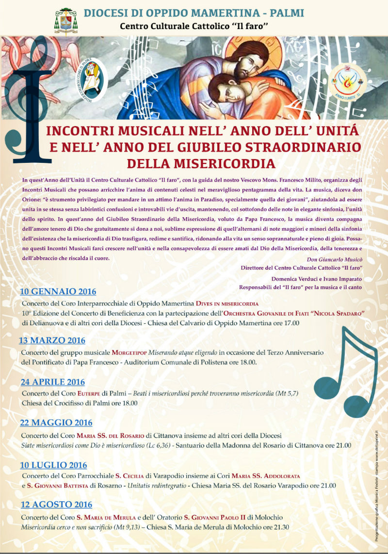 Ricominciano gli incontri musicali de “Il Faro”