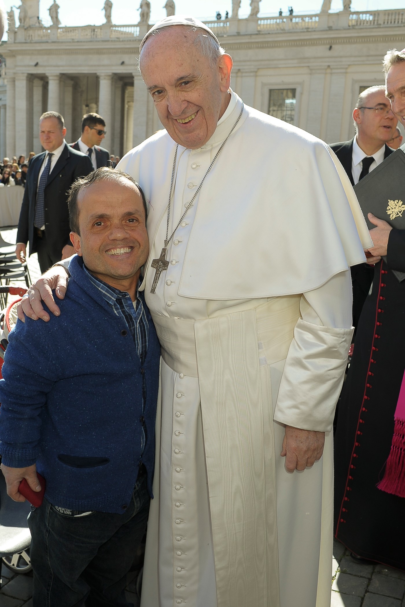 Un incontro speciale che infonde speranza: Sergio Casadonte e Papa Francesco