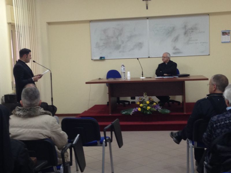 Mons. Milito incontra gli alunni, i docenti e gli operatori dell’Istituto Superiore Teologico Pastorale ‘Beato Giovanni XXIII’