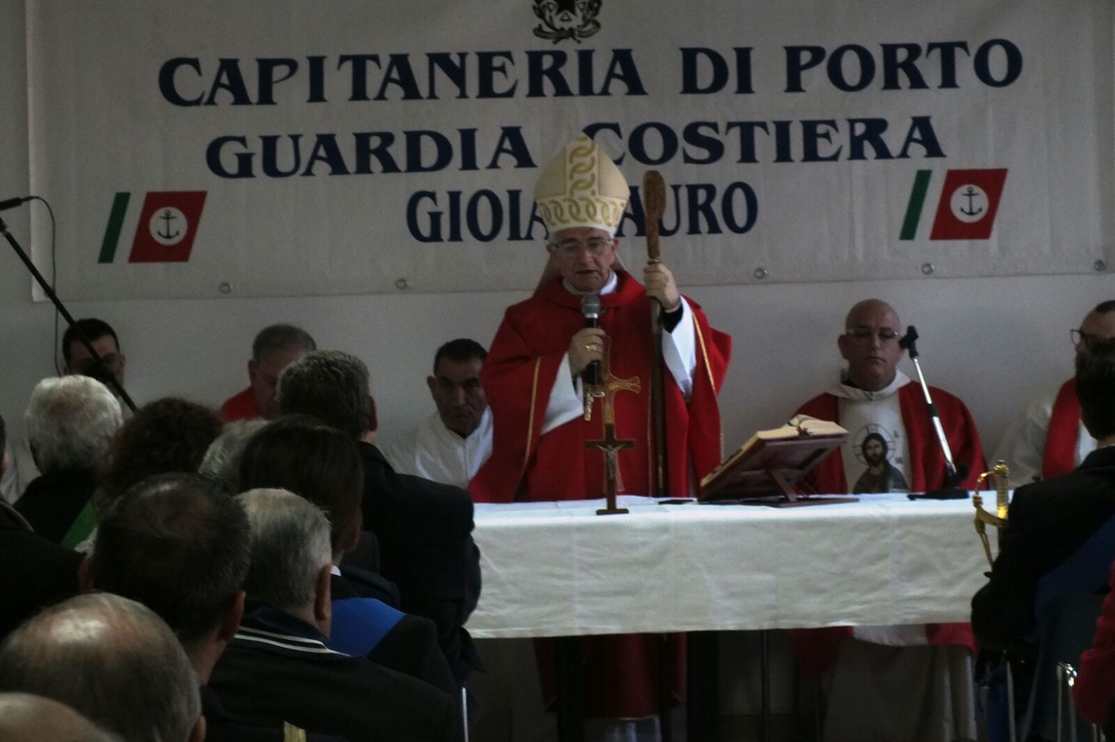 Celebrata presso la Capitaneria del Porto di Gioia Tauro la festa di Santa Barbara, Patrona della Marina Militare e dei Vigili del Fuoco