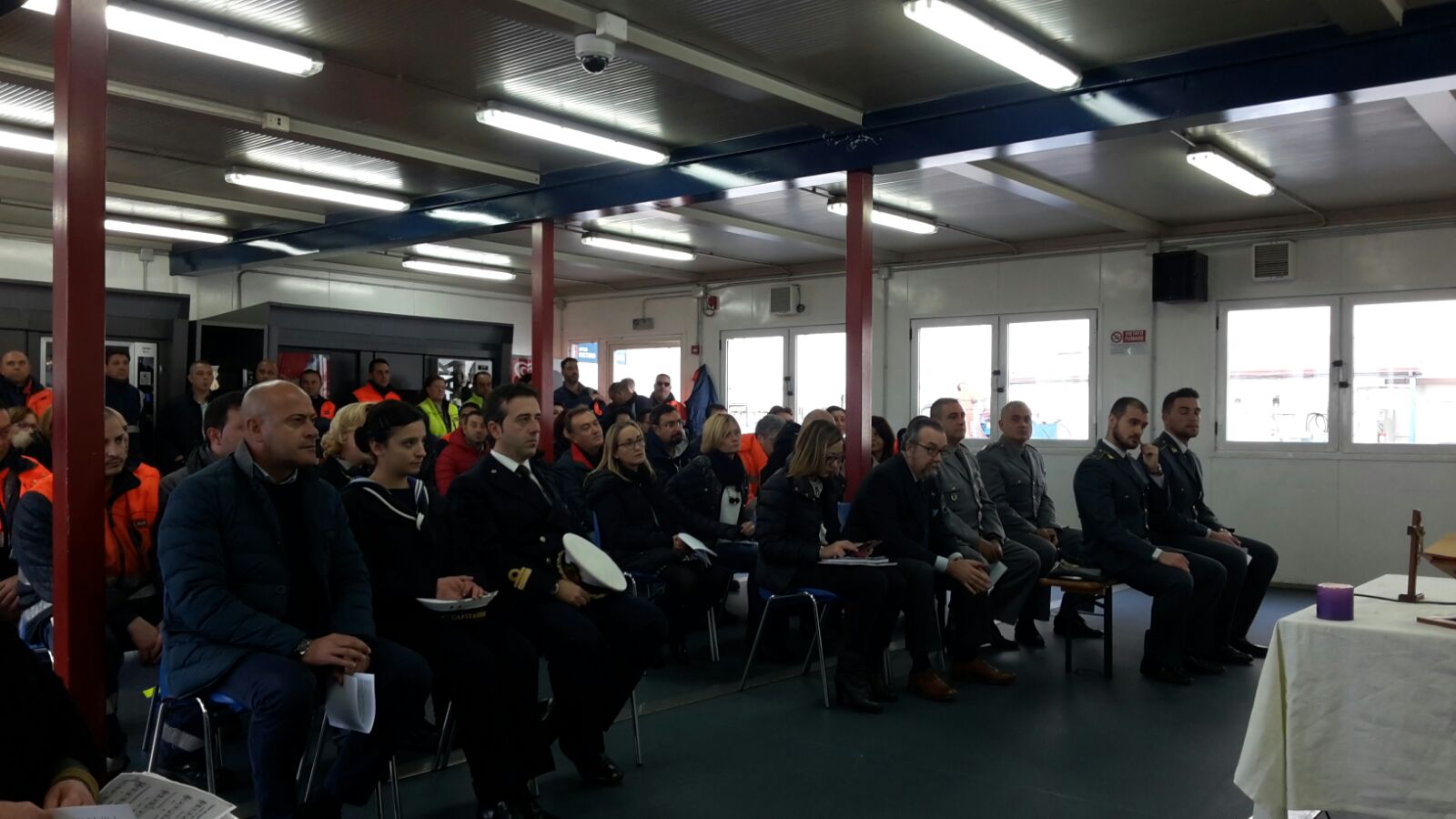 Omelia della S. Messa celebrata dal Vescovo presso il Porto di Gioia Tauro