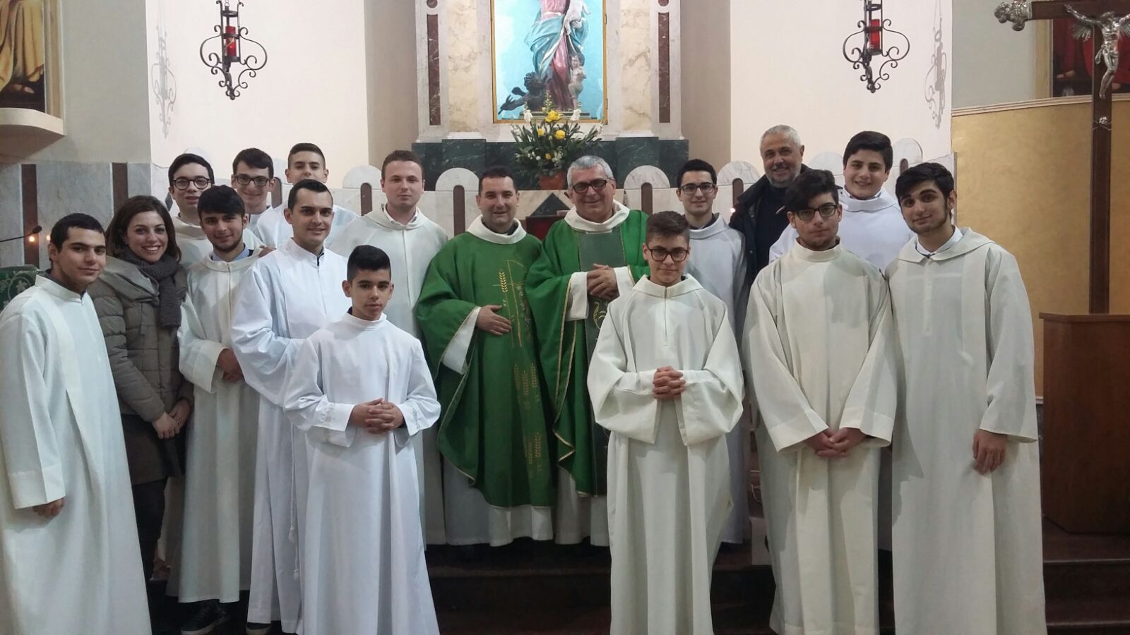 Ritiro mensile del Seminario Vescovile presso la Parrocchia Maria Ss. del Soccorso in Palmi