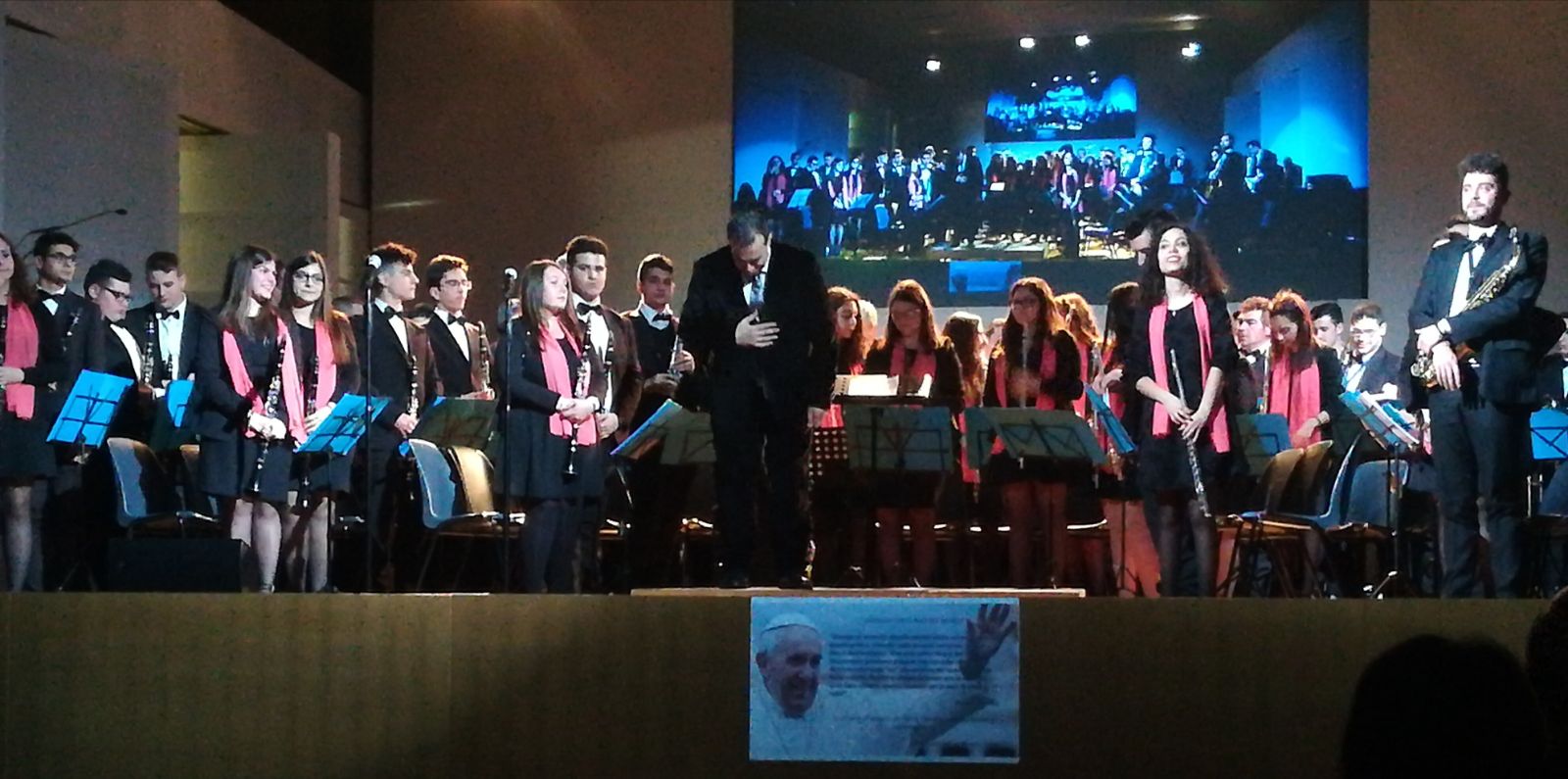 L’Orchestra di fiati di Oppido Mamertina ei esibisce al GenFest 2018 e all’Angelus di papa Francesco