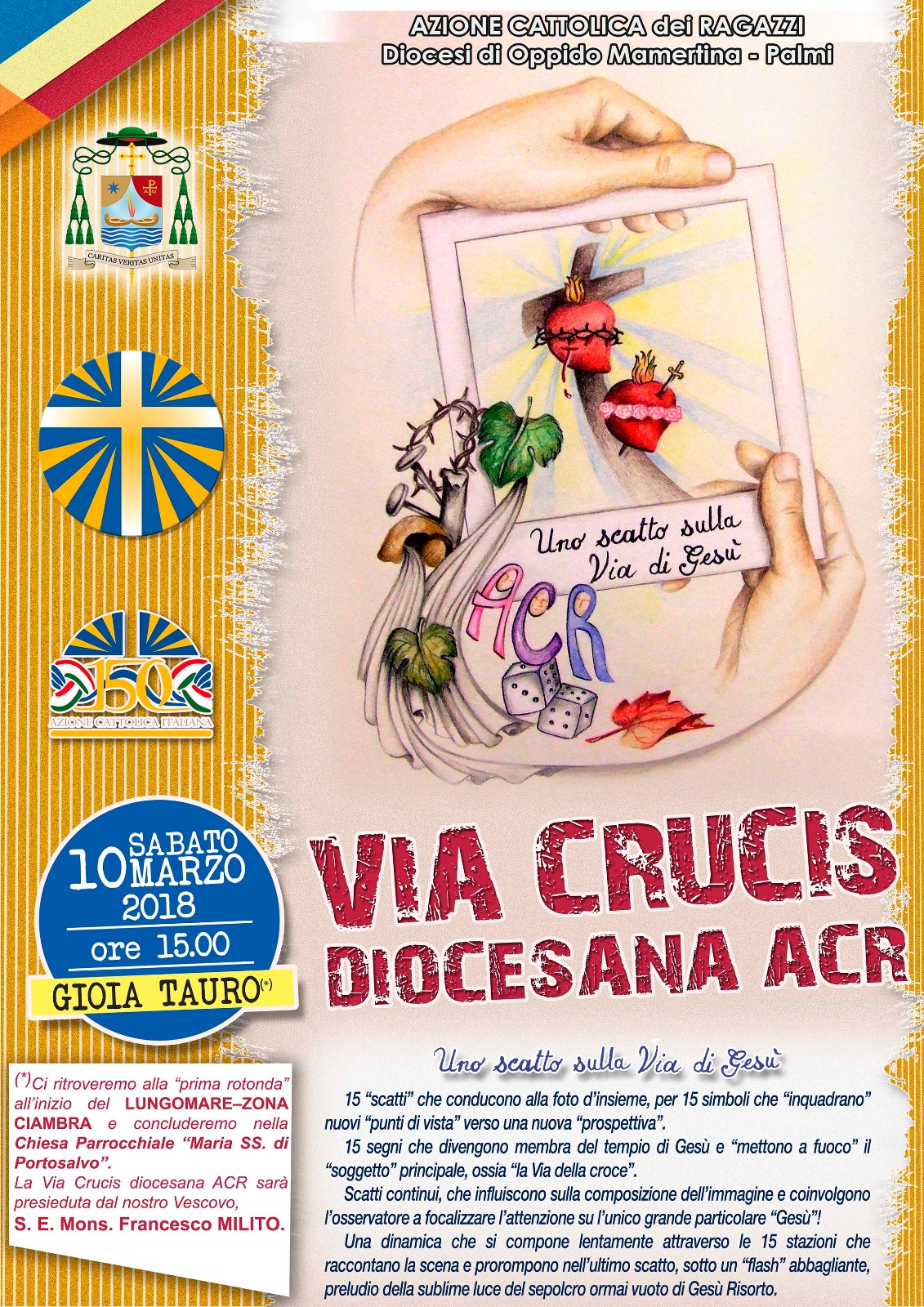 Via Crucis Diocesana ACR a Gioia Tauro