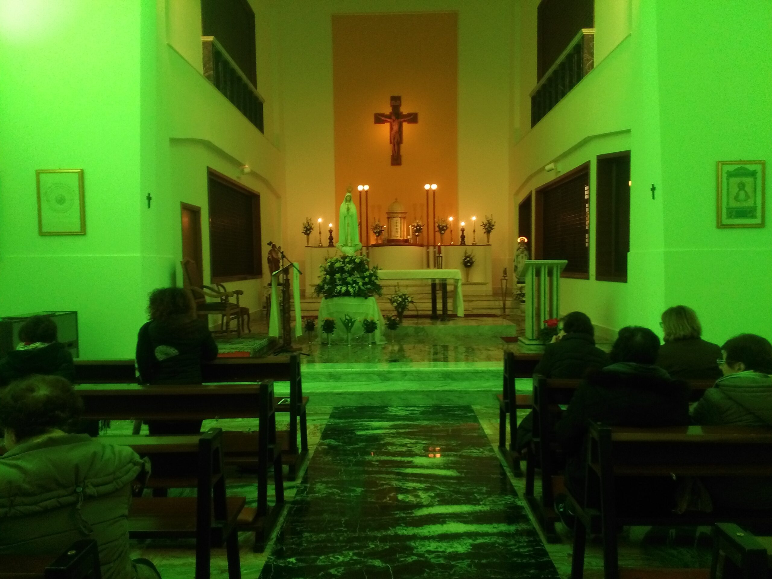 Le monache del Monastero della Visitazione in Taurianova accolgono nel canto la Madonna di Fatima