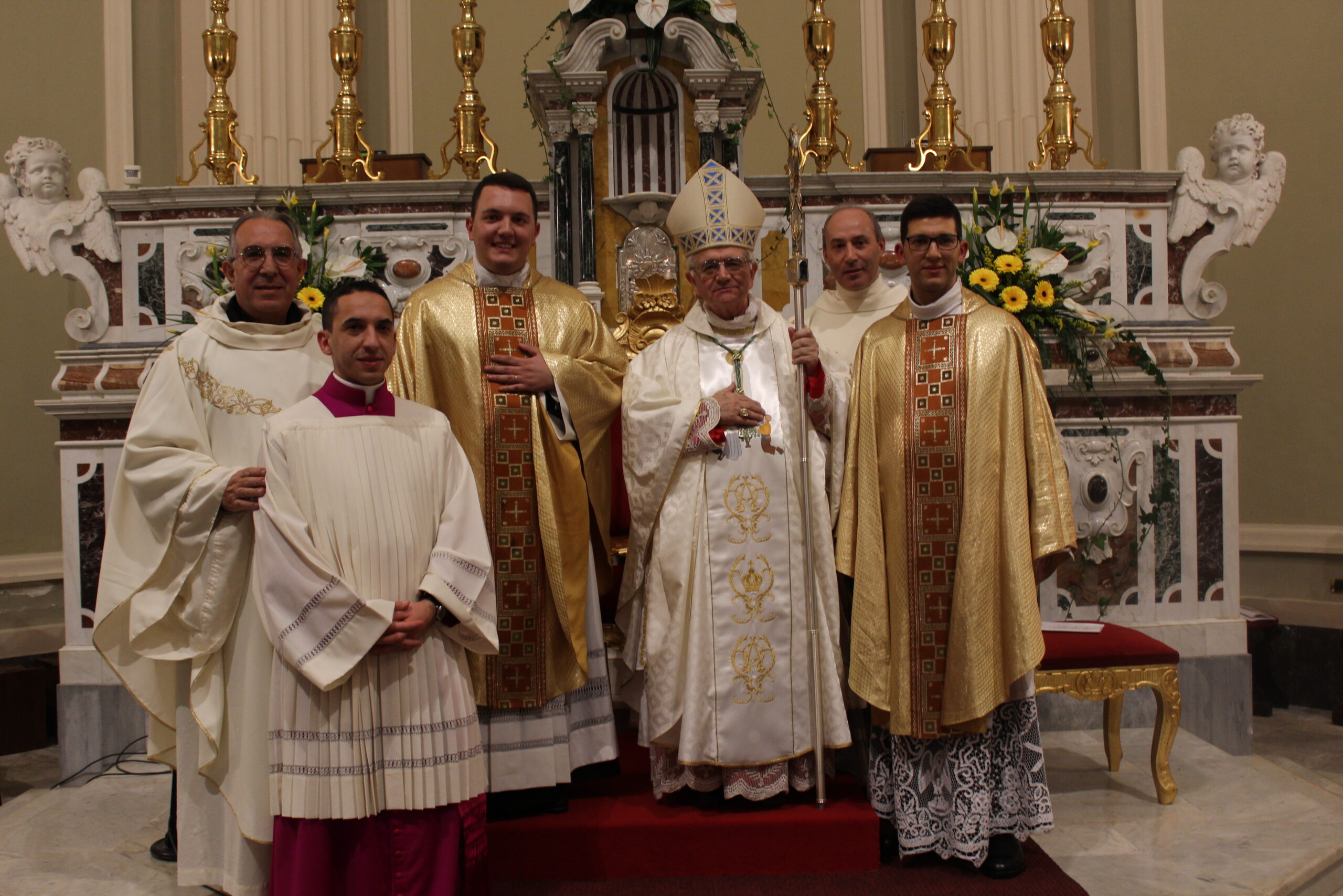 La Celebrazione di chiusura dell’Anno Mariano con l’ordinazione presbiterale di don Domenico Cacciatore e di don Domenico Lando e l’indizione della Visita Pastorale