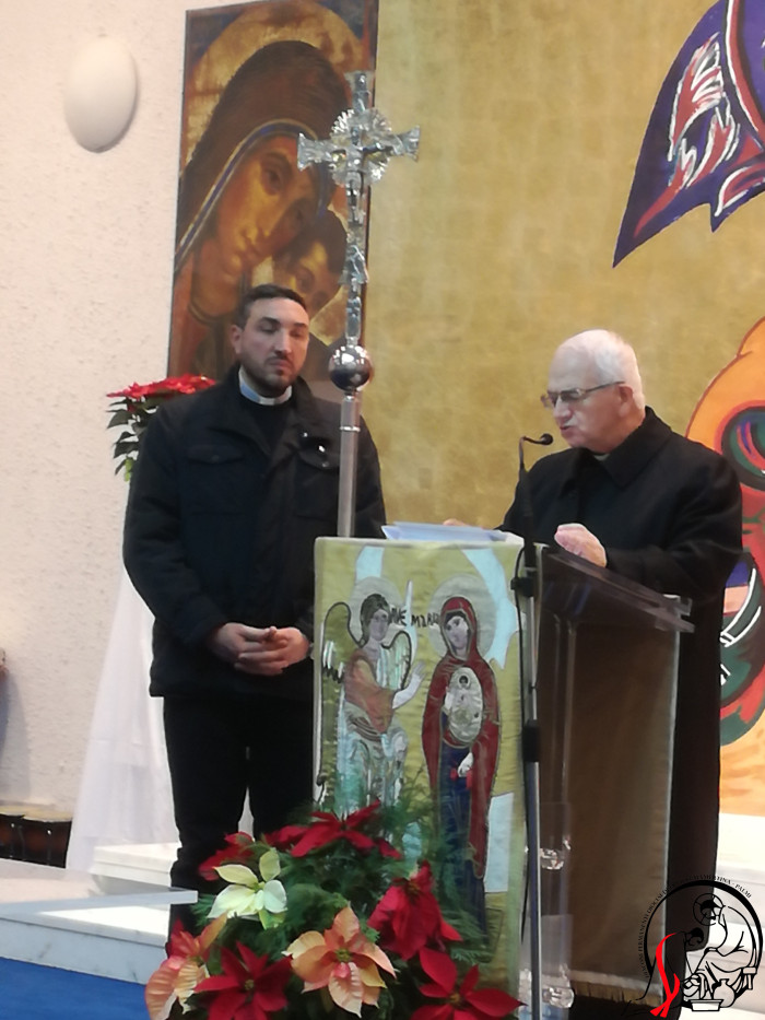 L’incontro del Vescovo con i Diaconi, gli Aspiranti al Diaconato e le loro famiglie in occasione del Natale