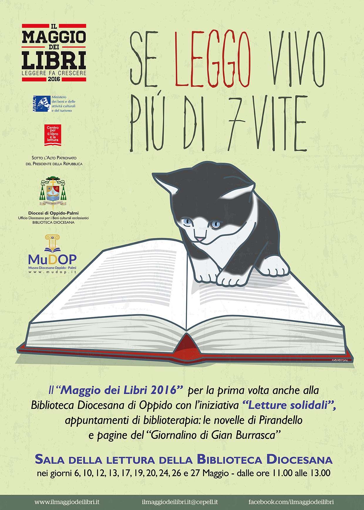 La Biblioteca diocesana sarà premiata a Roma all’evento nazionale “Più libri più liberi”