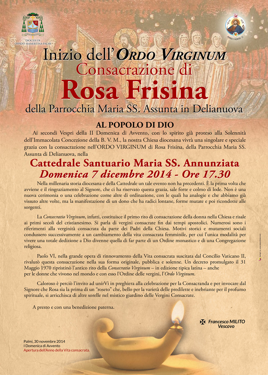 Istituzione dell’Ordo Vinginum