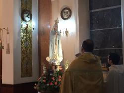 Tappa della Madonna pellegrina presso il Seminario Vescovile il Liceo “San Paolo”