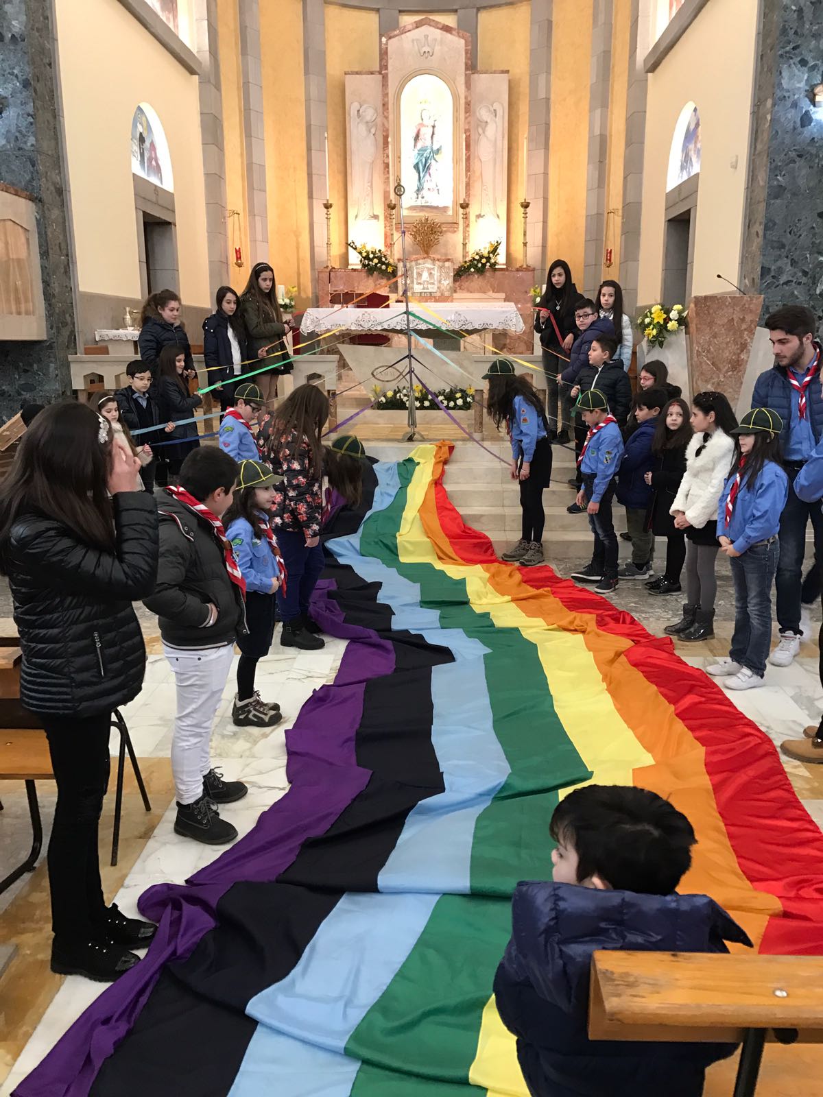 Giornata per la pace nelle parrocchie di Varapodio