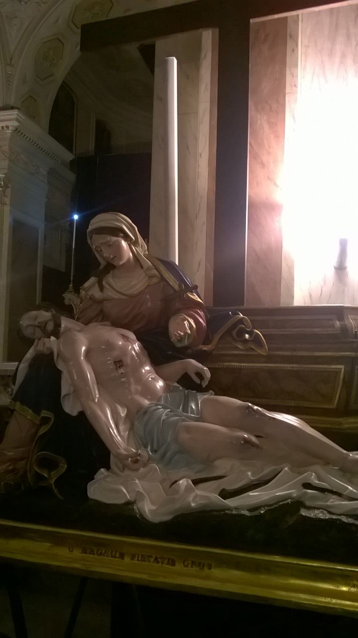 ‘La Pietà’ restaurata nella chiesa parrocchiale ‘San Girolamo’ in Cittanova