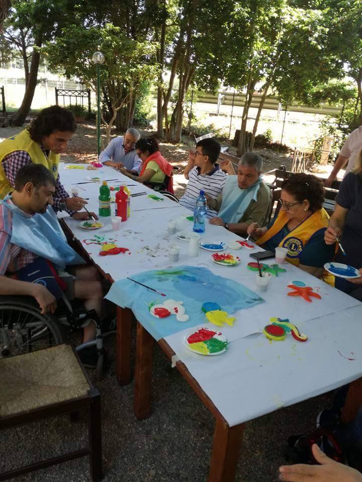 Campo Lucciola blu presso il parco ‘Ambesi-Impiombato’ di Barritteri