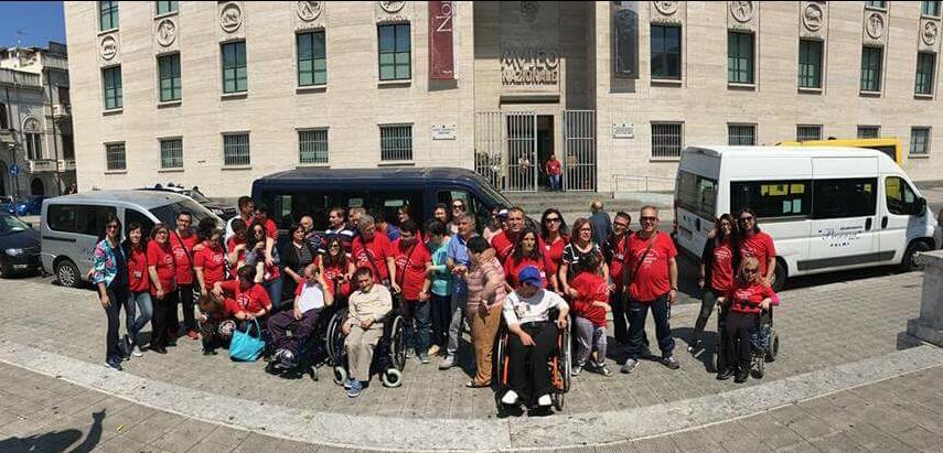 Gli ospiti del Centro diurno ‘Emmanuele’ di Palmi visitano il Museo Magna Grecia di Reggio Calabria
