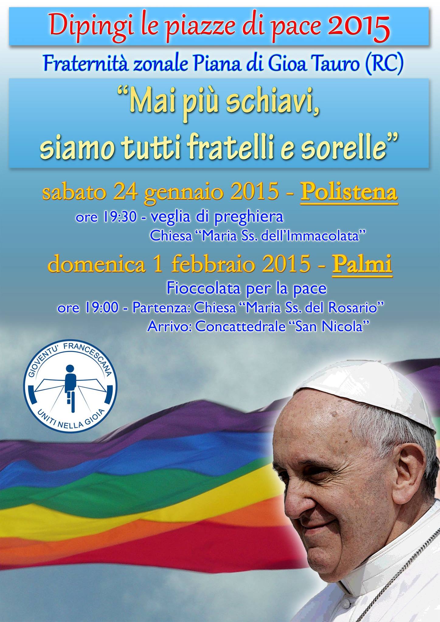 “Dipingiamo le piazze di Pace 2015”