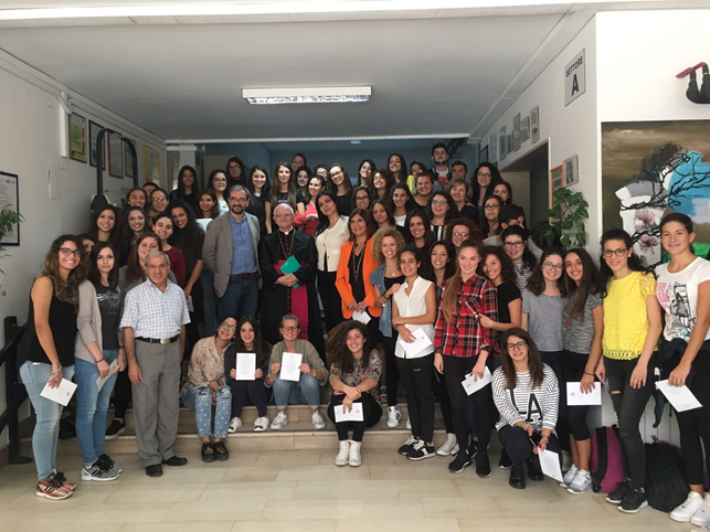 Il Vescovo incontra gli alunni del Liceo “C. Alvaro” di Palmi