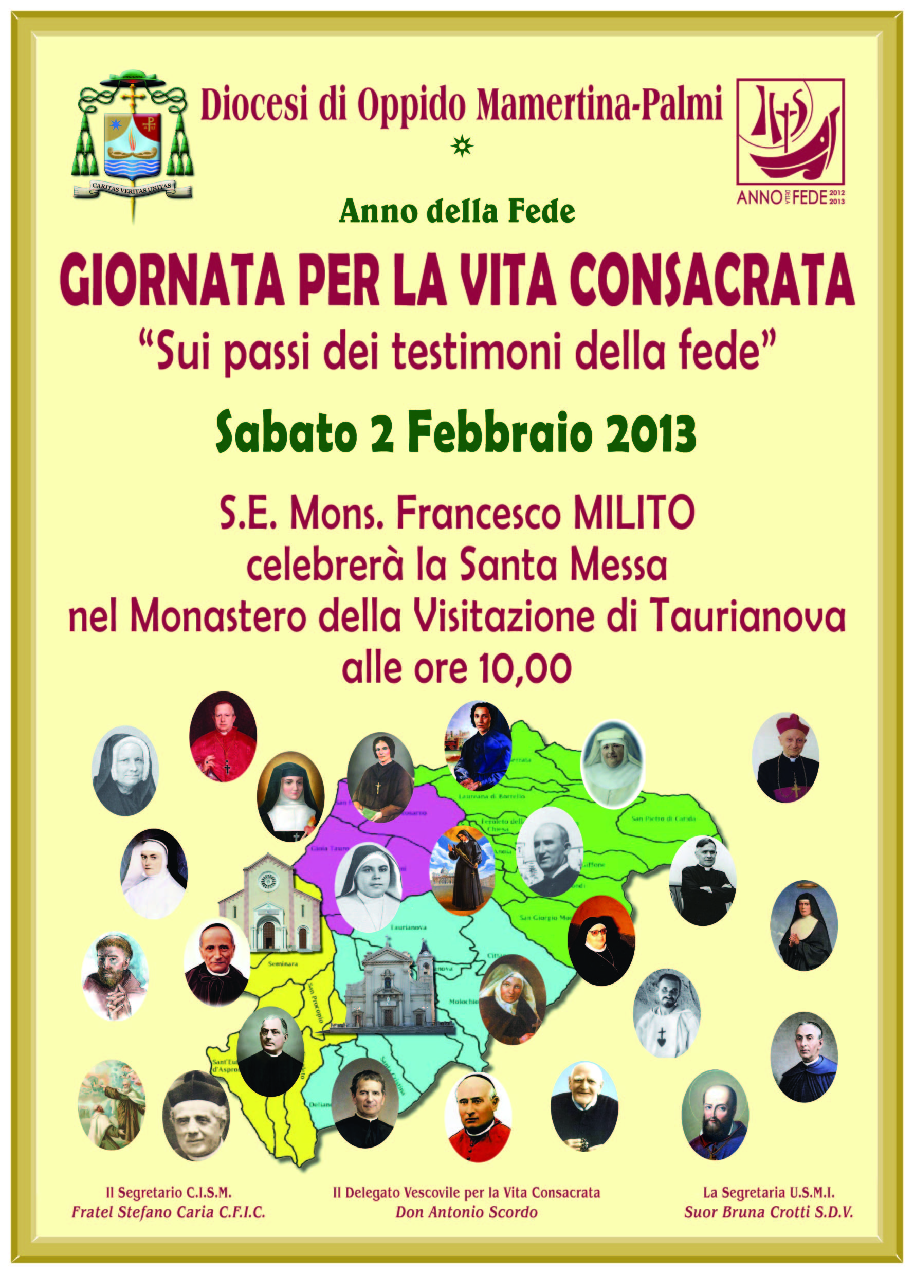 Giornata diocesana della vita consacrata