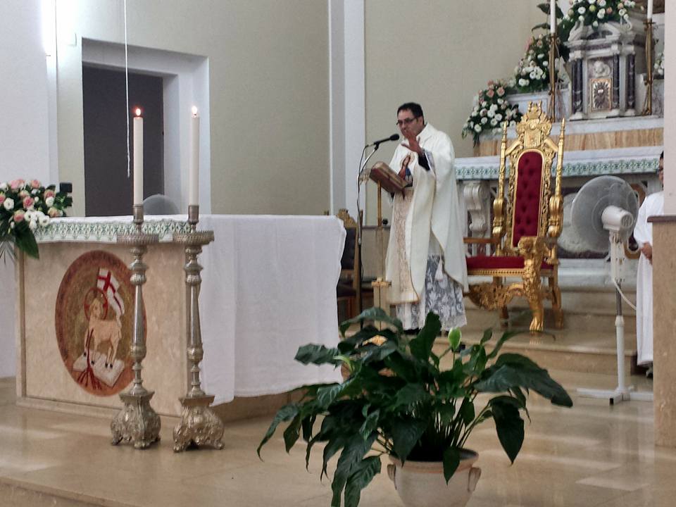 L’immissione canonica di don Antonio Andrello nella Parrocchia S. Panteleone Martire di Serrata