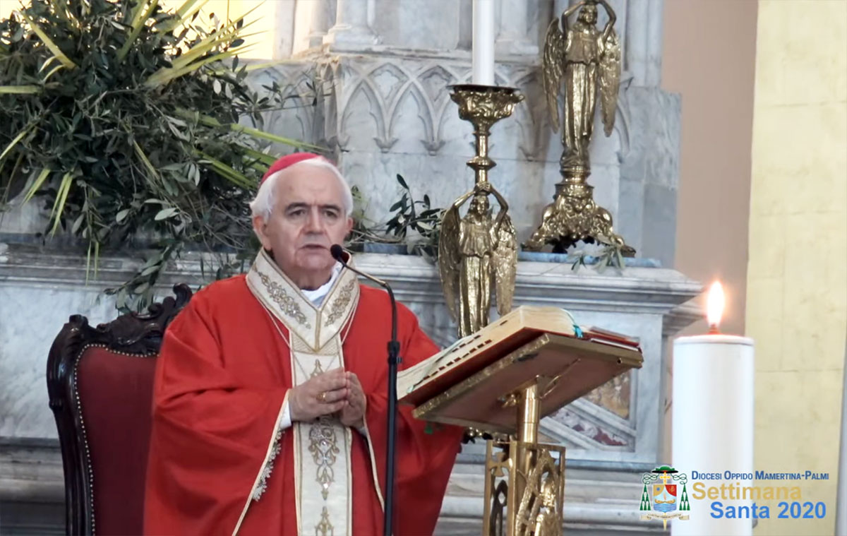 L’omelia del vescovo Mons. Francesco Milito per la Domenica delle palme – Parrocchia Concattedrale “San Nicola” – Palmi