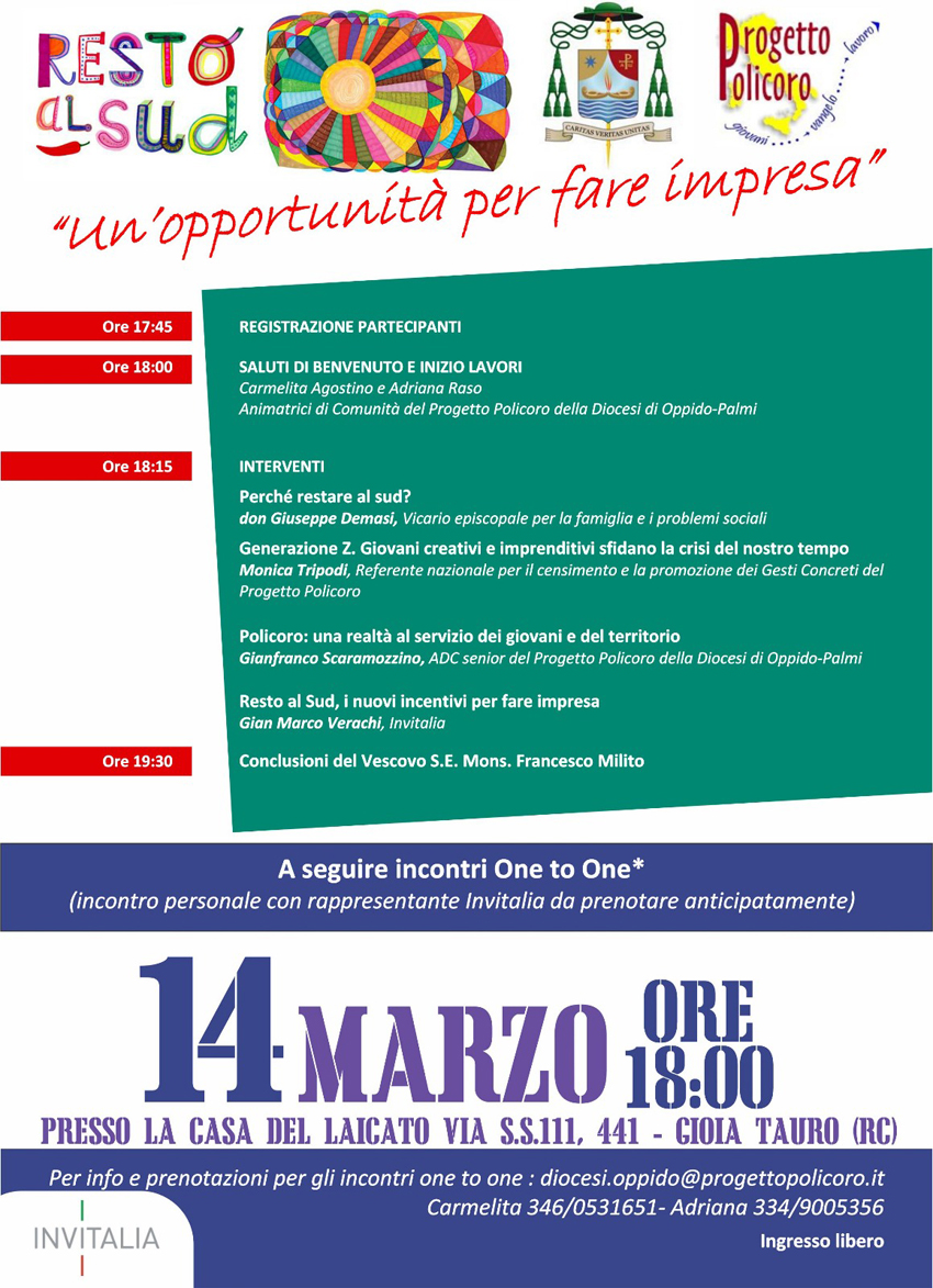 Resto al Sud: un’opportunità per fare impresa