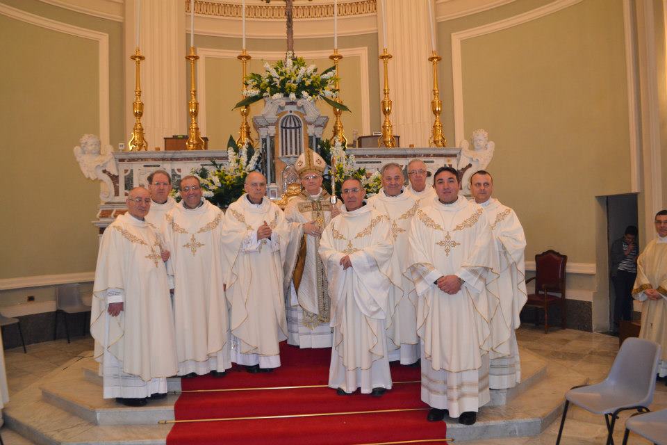 Prima S. Messa del Crisma per mons. Francesco Milito