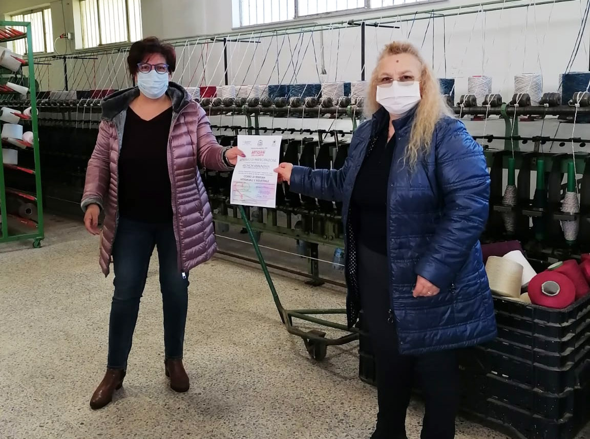 Concluso il primo corso Artigiani della Carità