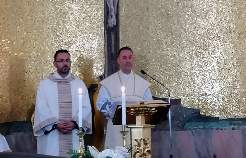 Il Diacono Don Michele Vomera, al fianco di Don Giuseppe Calimera nelle Comunità Parrocchiali di S. Nicola e S. Sebastiano – ANOIA